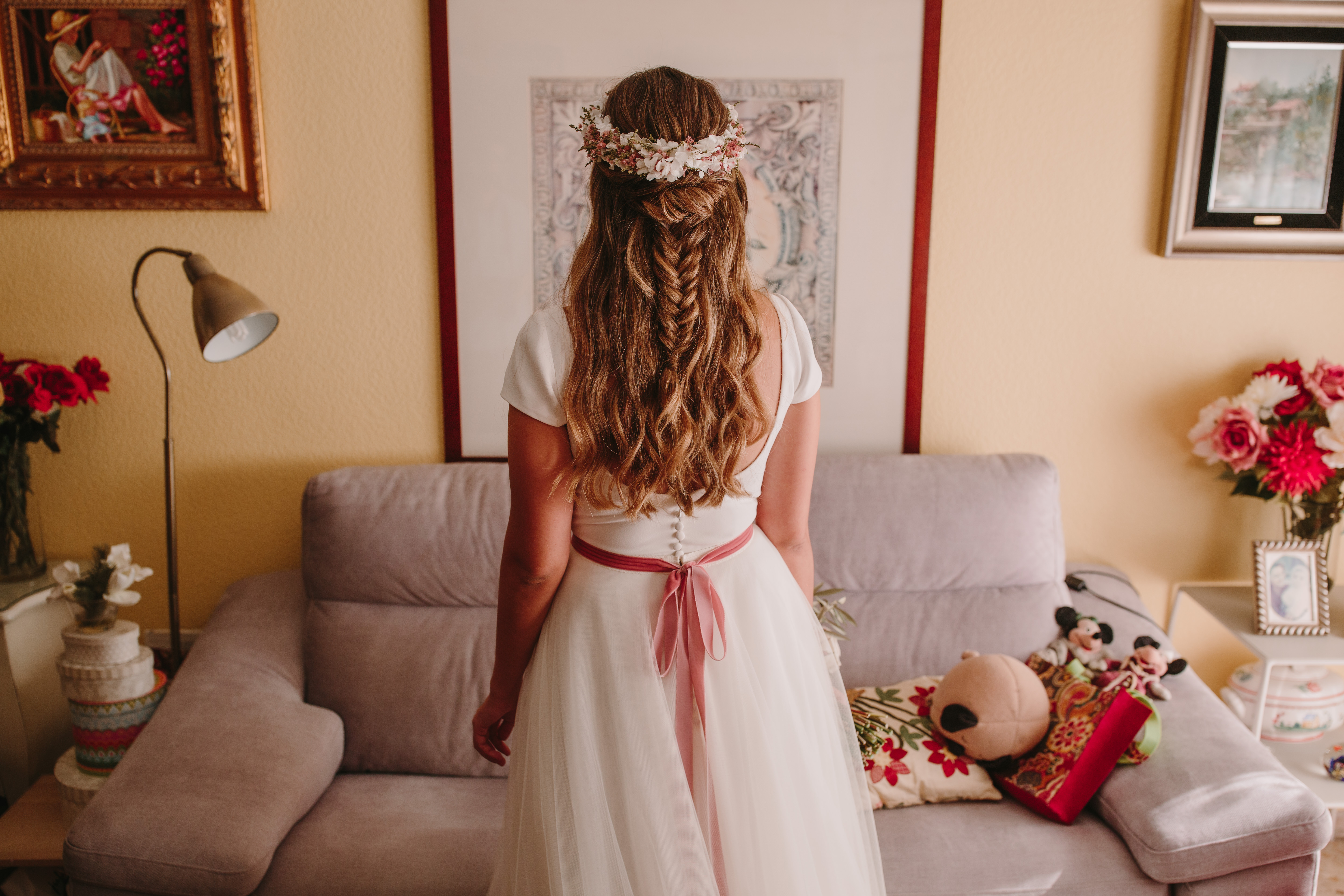 Peinado del reves boda 